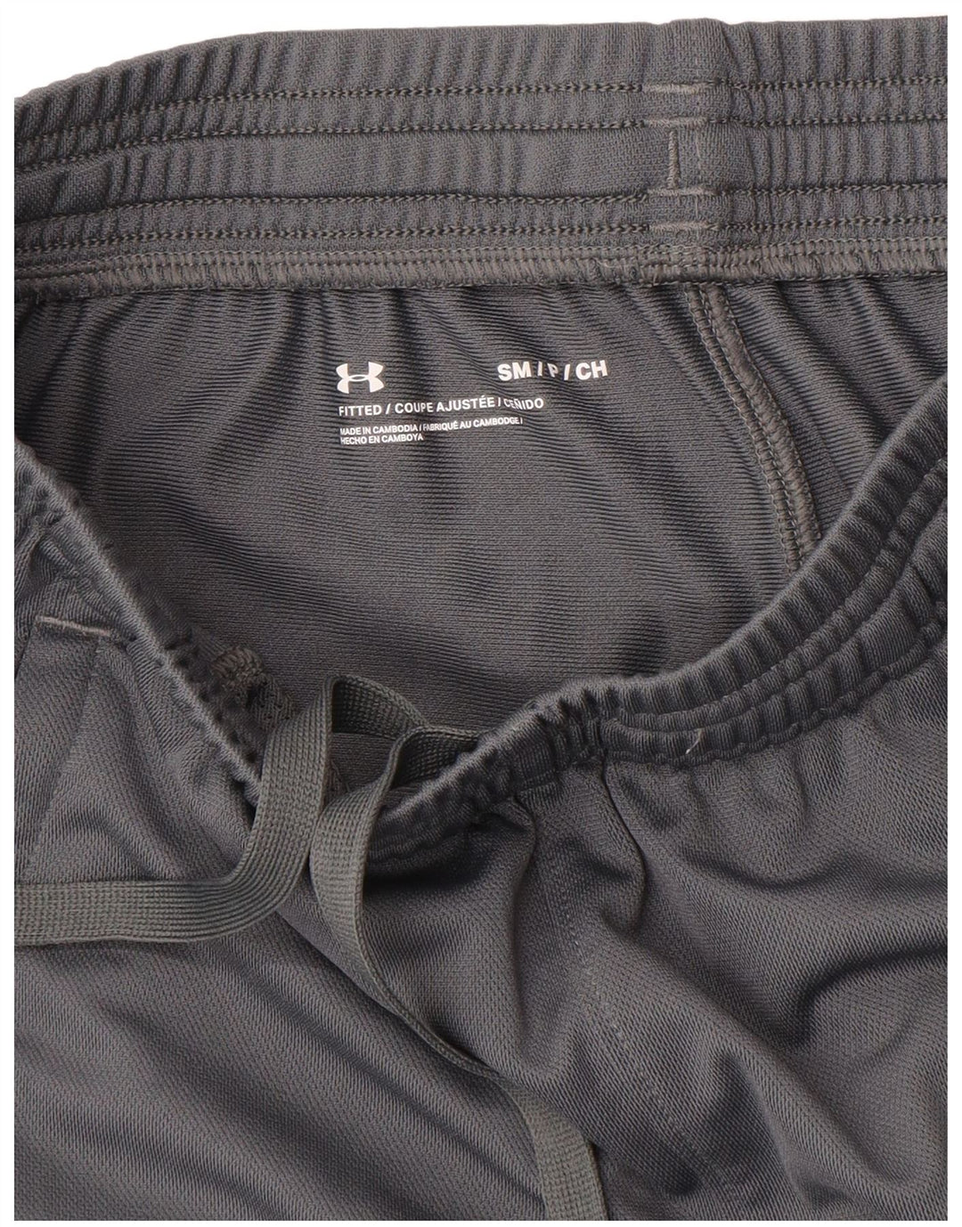 Męskie dopasowane spodnie dresowe Under Armour, małe, szare