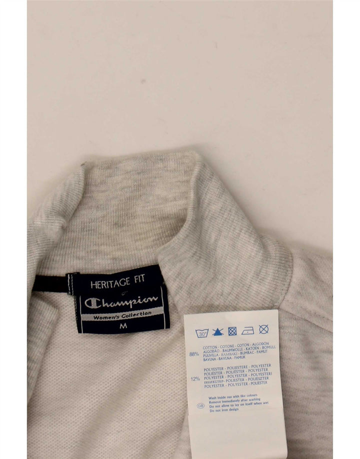 Kurtka damska Champion Heritage Fit Tracksuit Top UK 14 Średnia Szara Nakrapiana