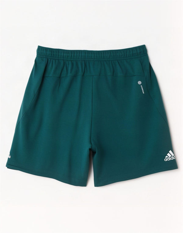 Męskie spodenki sportowe Adidas Aeroready Graphic, średnia turkusowa bawełna