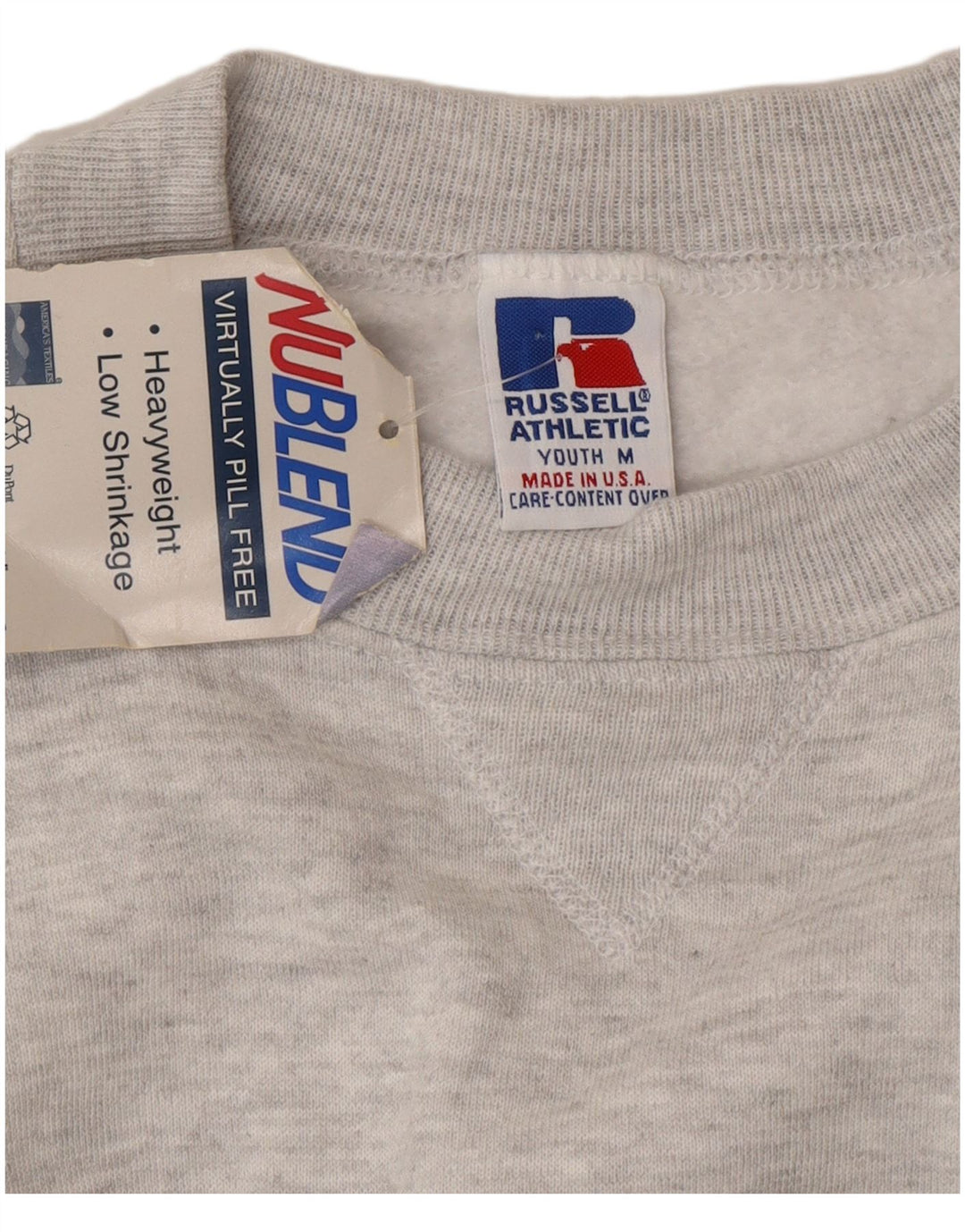 Bluza chłopięca Russell Athletic 13-14 lat, średnio szara, nakrapiana