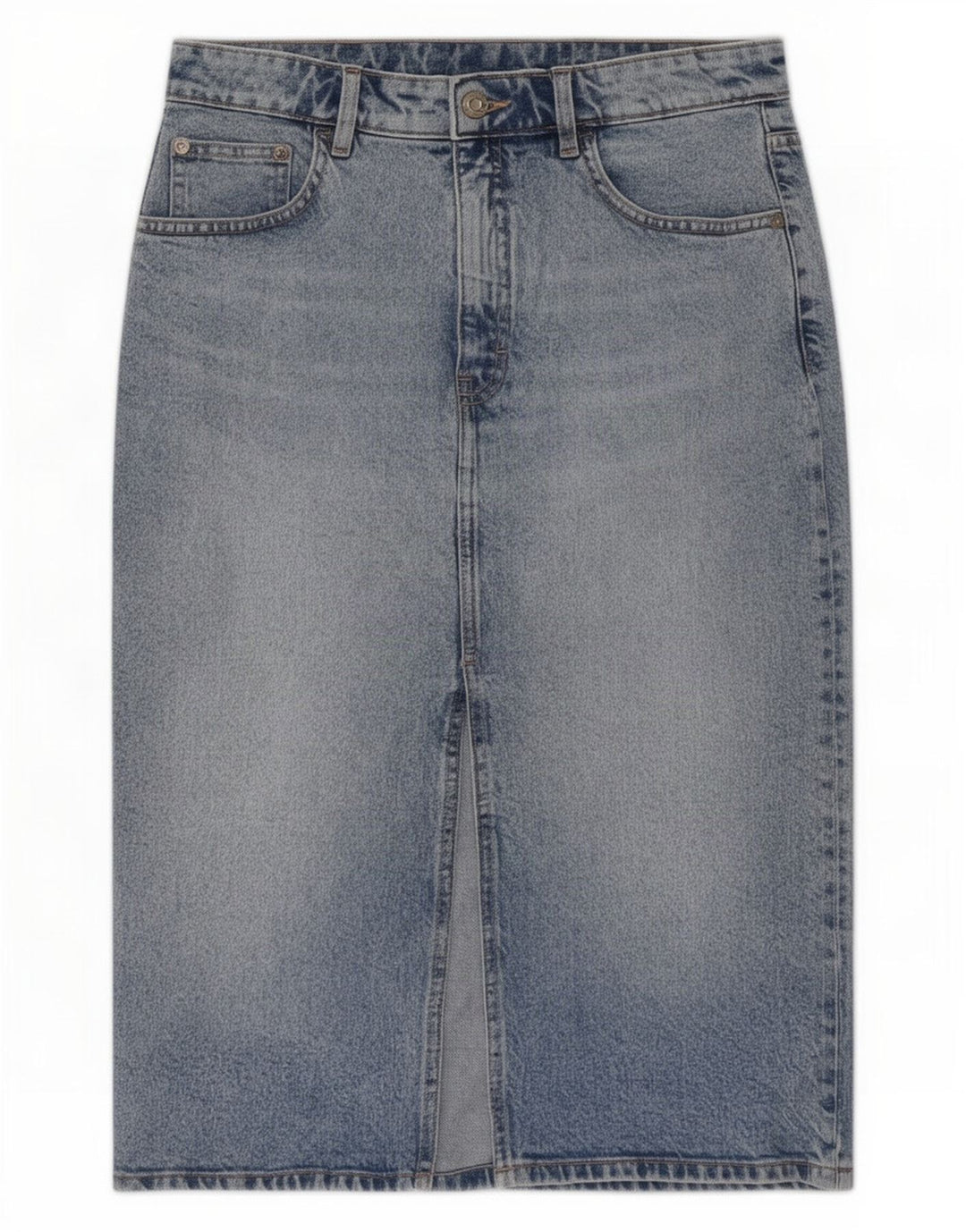 Spódnica jeansowa damska Zara Medium W28 niebieska