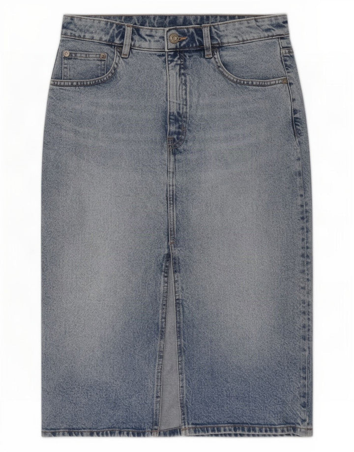 Spódnica jeansowa damska Zara Medium W28 niebieska