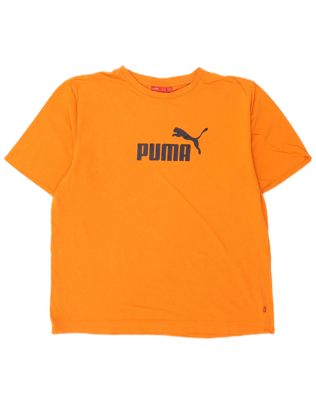 Męski T-shirt Puma z grafiką, duży, pomarańczowy