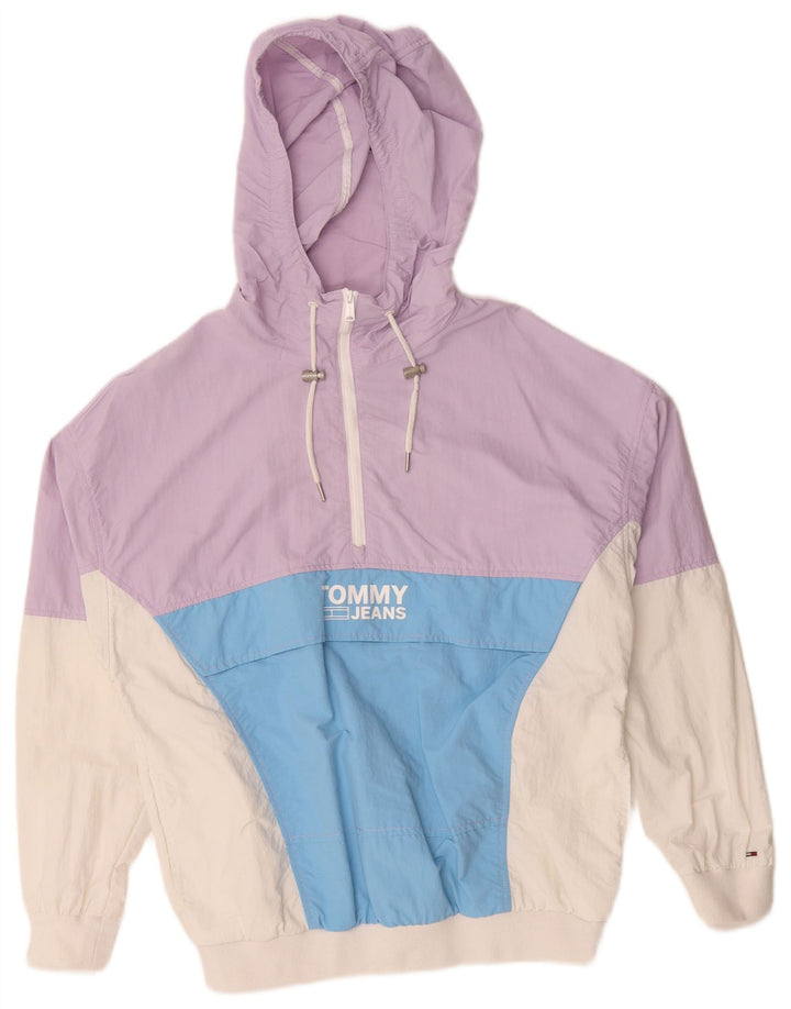 Męska kurtka Anorak Tommy Hilfiger z grafiką UK 10, mała, wielokolorowa
