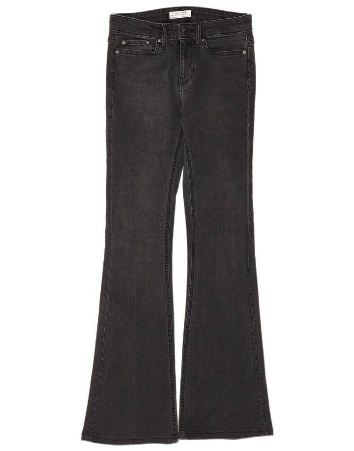 Damskie jeansy rozkloszowane Zara EU 34 2XS W24 L30 Szare