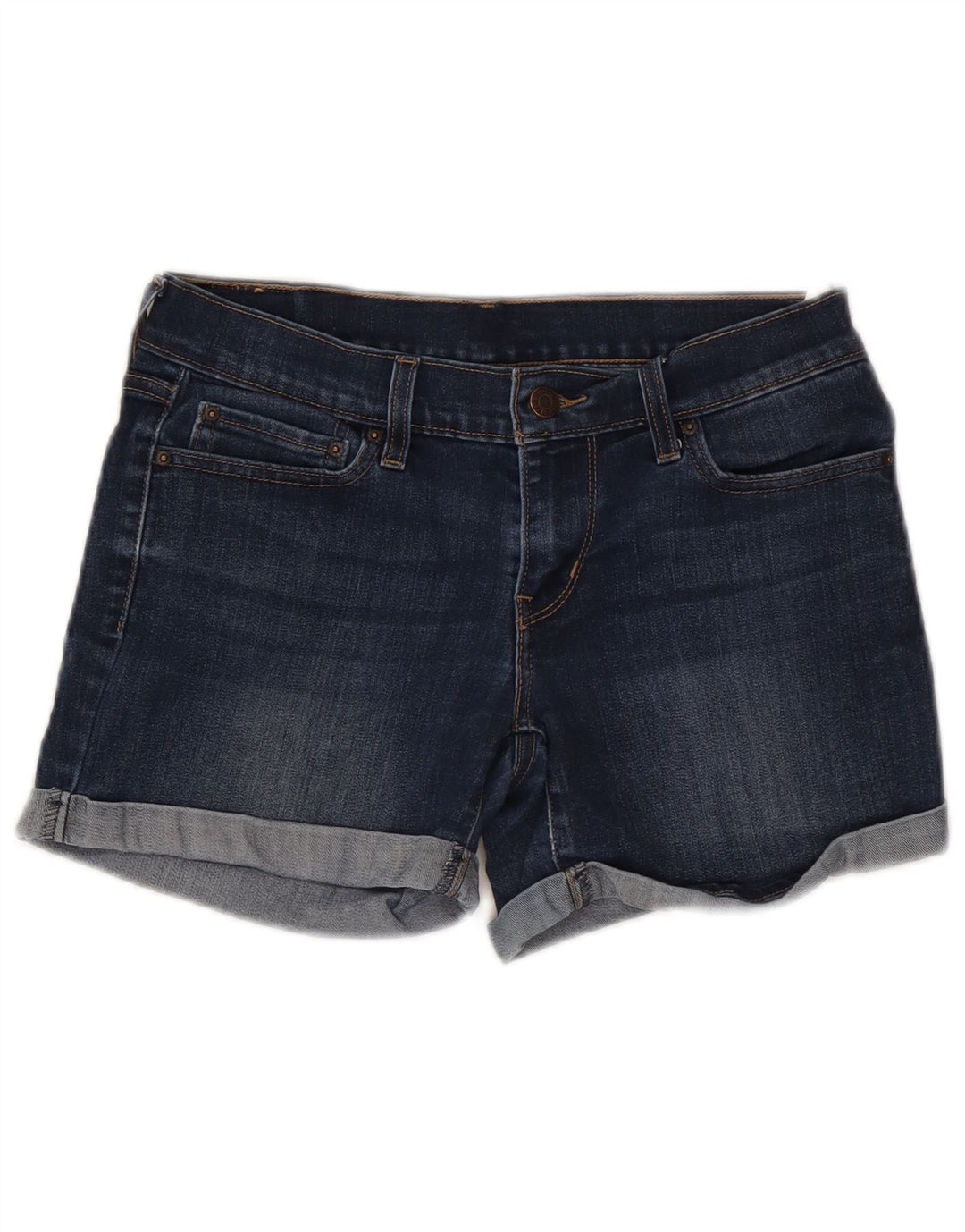 Damskie spodenki jeansowe Levi's W26 Small, niebieskie, bawełniane