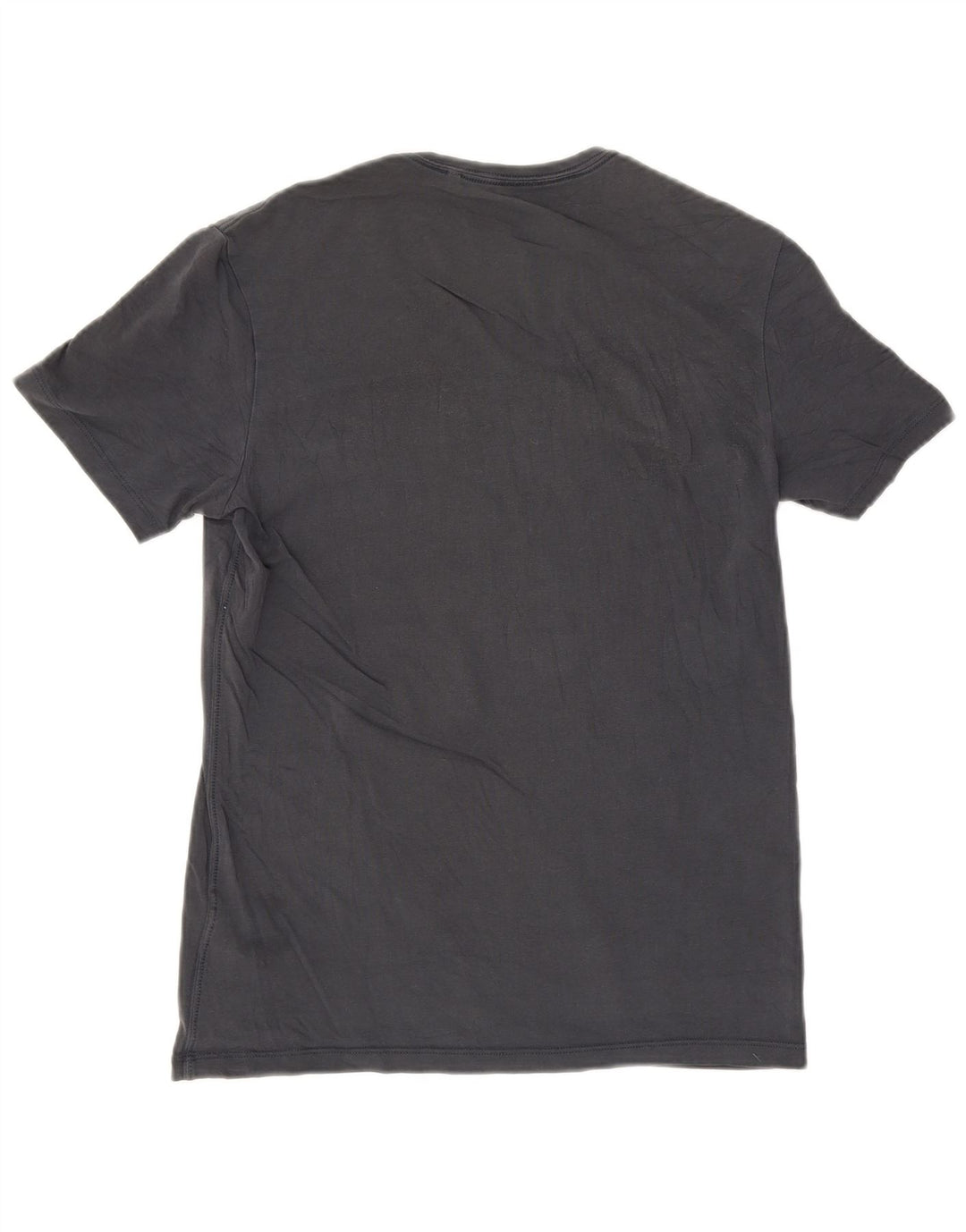 Męski T-shirt Guess z grafiką, mały, szary, bawełniany