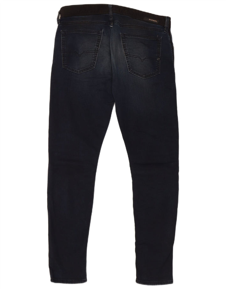 DIESEL Męskie Spender Skinny Jeans W32 L30 Niebieskie bawełniane