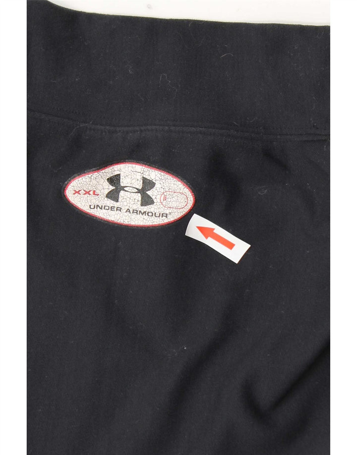 Męski top z długim rękawem Under Armour, duży, granatowy, nylon