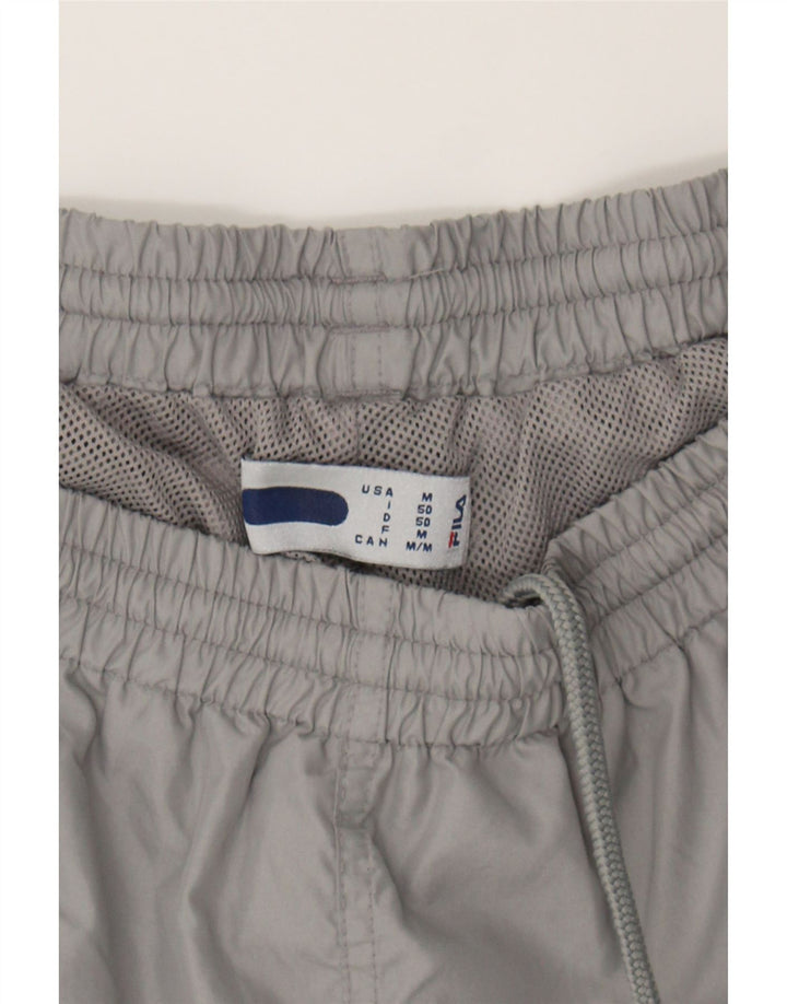 FILA Mens Tracksuit Trousers Medium Grey Polyester Vintage Fila and Second-Hand Fila from Messina Hembry 