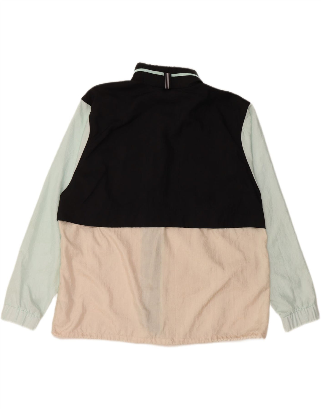 Damska kurtka dresowa ADIDAS UK 12, średnia, wielobarwna, z blokami kolorów