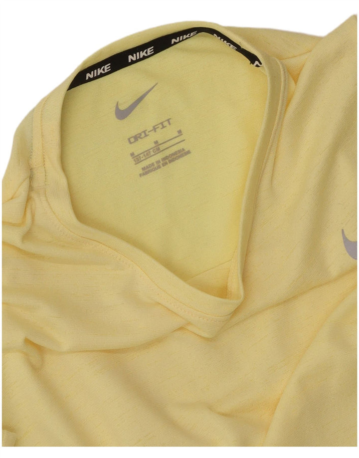 T-shirt chłopięcy Nike Dri Fit 10-11 lat, średni żółty