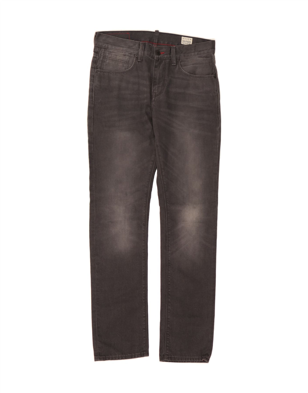 TOMMY HILFIGER Mens Slim Jeans W32 L34 Grey Cotton Vintage Tommy Hilfiger and Second-Hand Tommy Hilfiger from Messina Hembry 