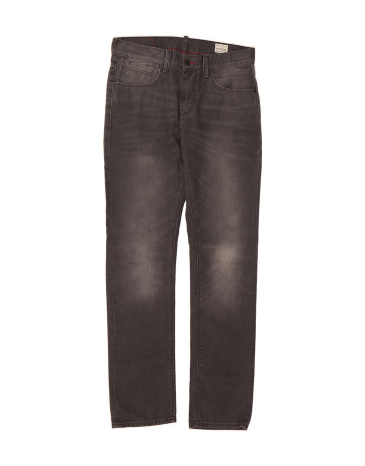 TOMMY HILFIGER Mens Slim Jeans W32 L34 Grey Cotton Vintage Tommy Hilfiger and Second-Hand Tommy Hilfiger from Messina Hembry 