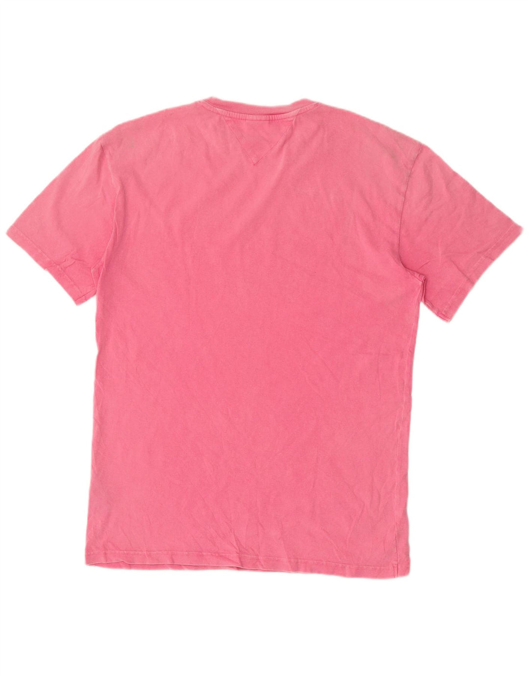 Męski T-shirt z grafiką Tommy Hilfiger, średni róż
