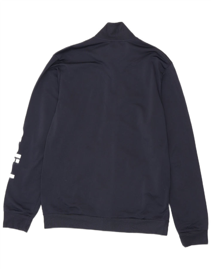 Męska kurtka dresowa Adidas Graphic UK 40/42 Średni granat