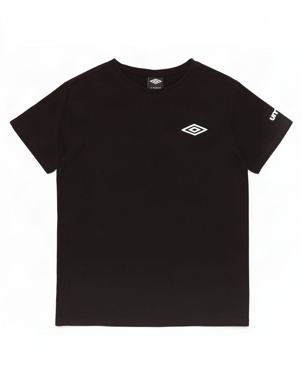 T-shirt damski Umbro Top UK 16, duży, czarny, bawełniany