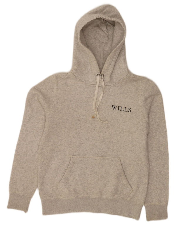 Damska bluza z kapturem Jack Wills UK 10, mała, szara, nakrapiana bawełna
