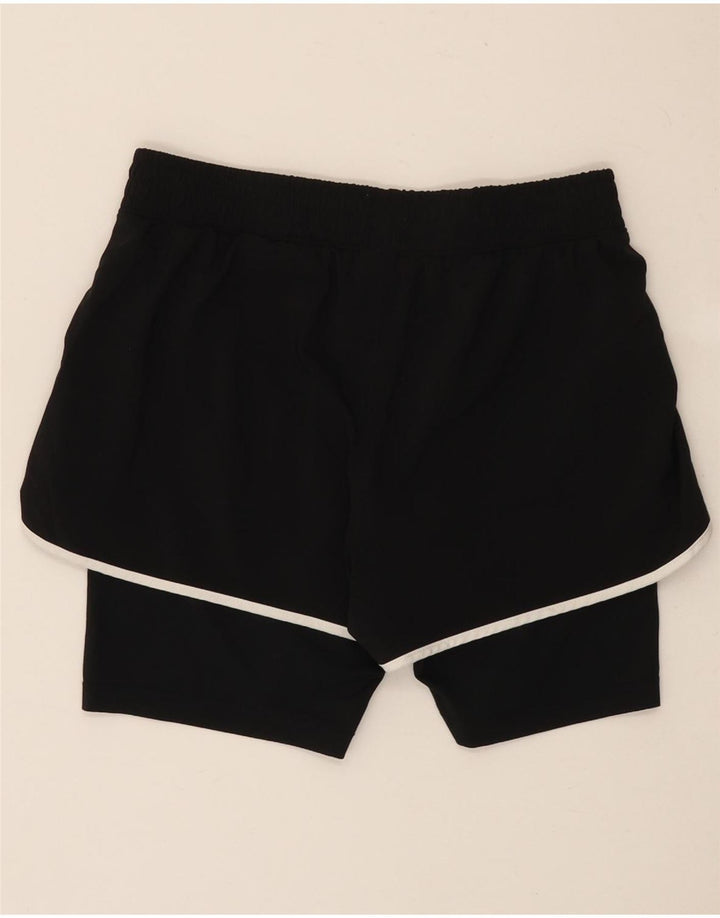 Damskie spodenki sportowe New Balance UK 8, małe, czarne, poliestrowe