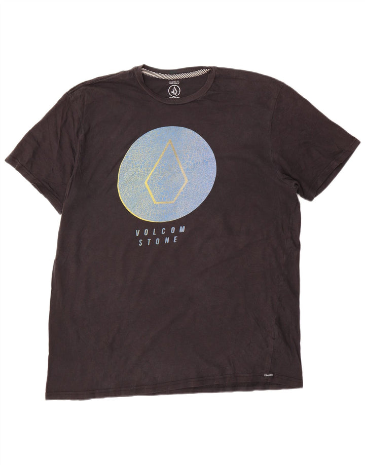 Męski T-shirt Volcom Modern Fit Graphic Top XL Czarny