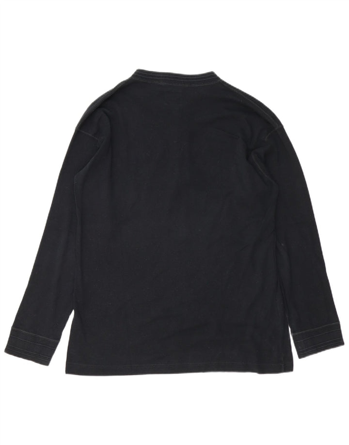 Męski top Levi's z długim rękawem, duży, czarny, bawełniany