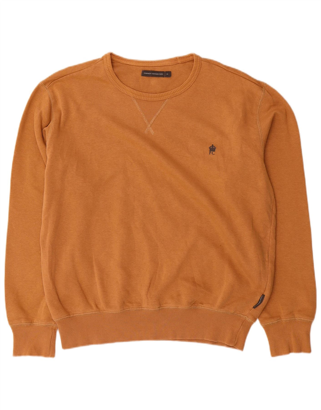 Bluza męska French Connection, bawełniana, średnio brązowa