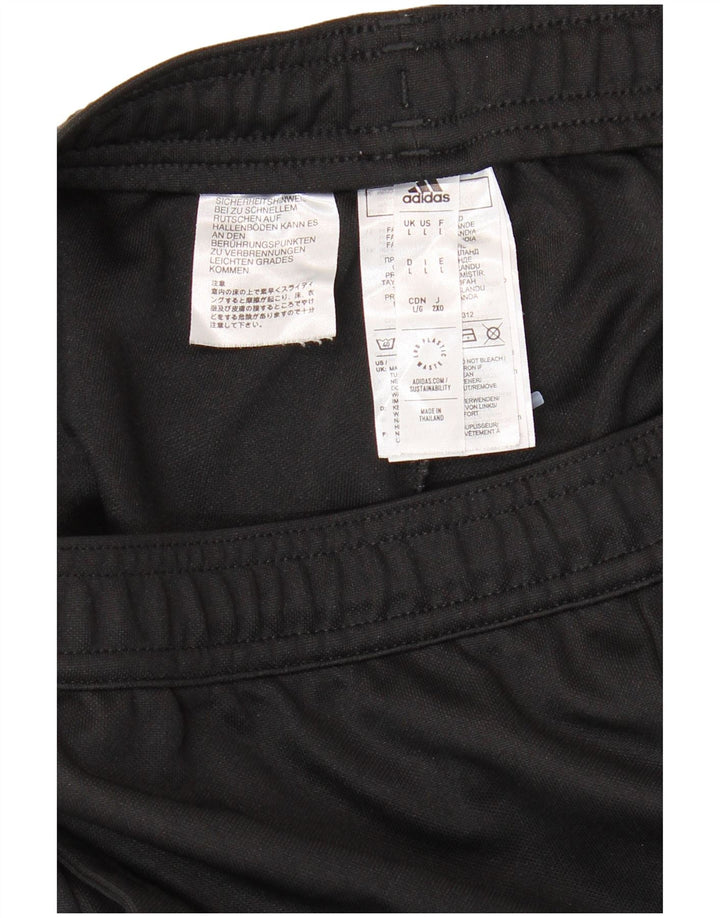 Męskie spodnie dresowe ADIDAS Aeroready, duże, czarne, z poliestru