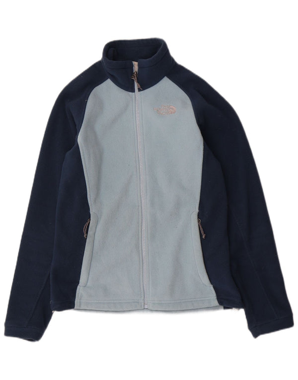 Damska kurtka polarowa The North Face Liner UK 10 w małych niebieskich blokach kolorów