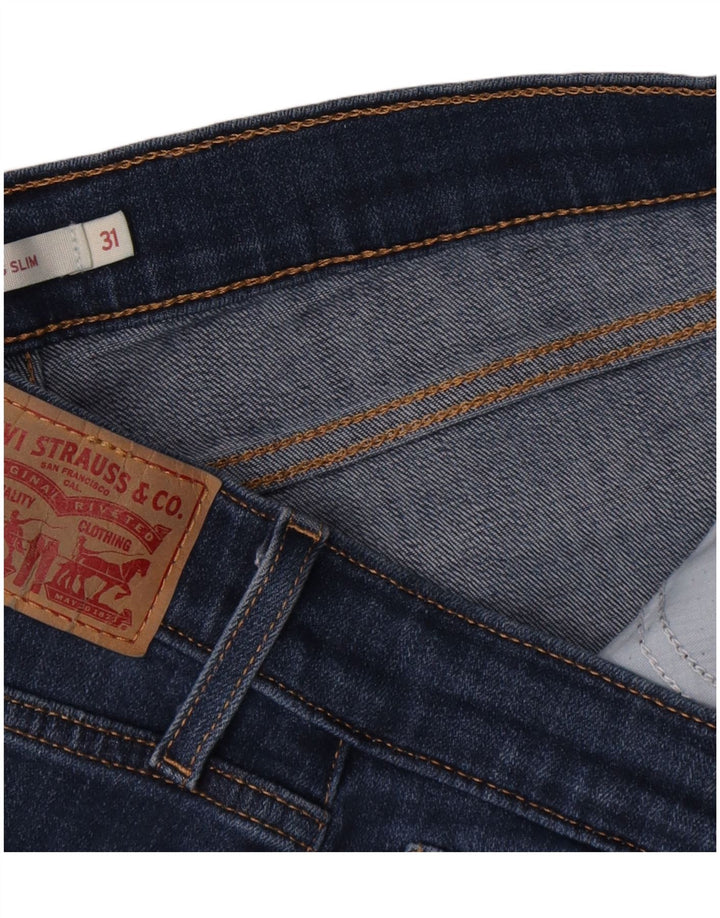 Damskie jeansy Levi's 312 Shaping W31 L31 Granatowe
