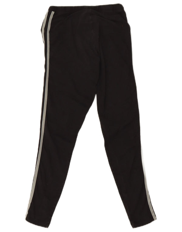 Damskie spodnie dresowe Adidas UK 10 Małe czarne bawełniane sportowe