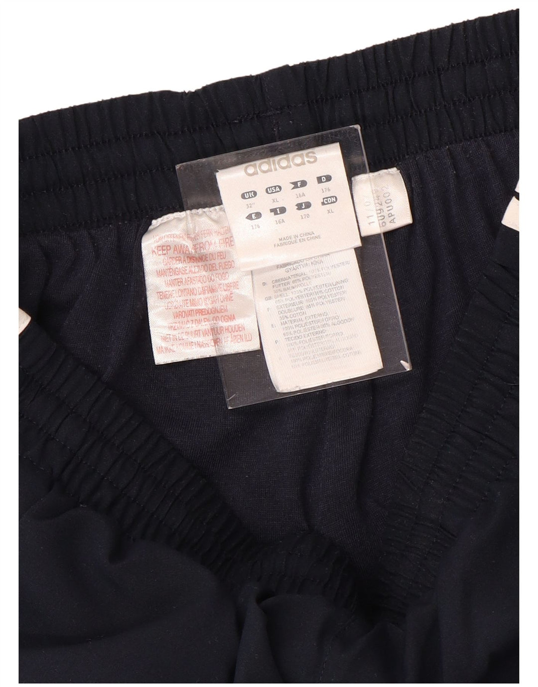 Chłopięce spodnie dresowe ADIDAS 15-16 lat Granatowy poliester