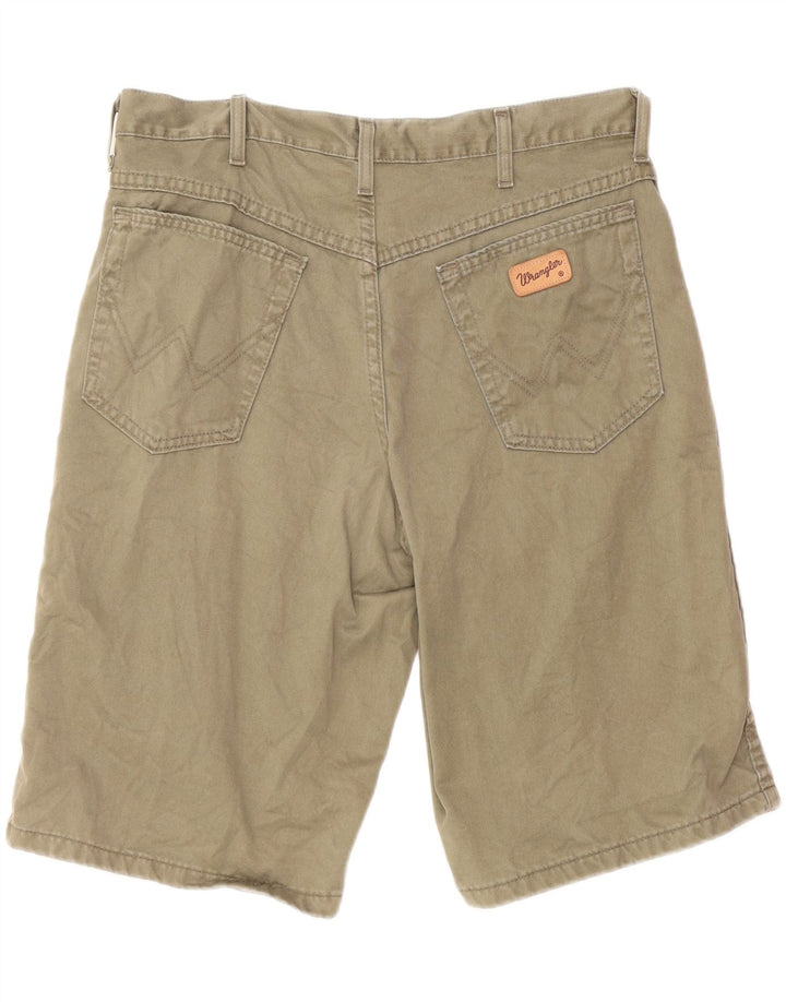 Męskie spodenki codzienne WRANGLER Hawaii W34, duże, bawełniane w kolorze khaki