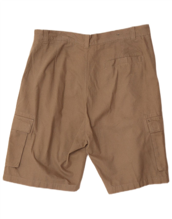 Męskie spodenki cargo OXFORD BLUE XL W38, beżowa bawełna