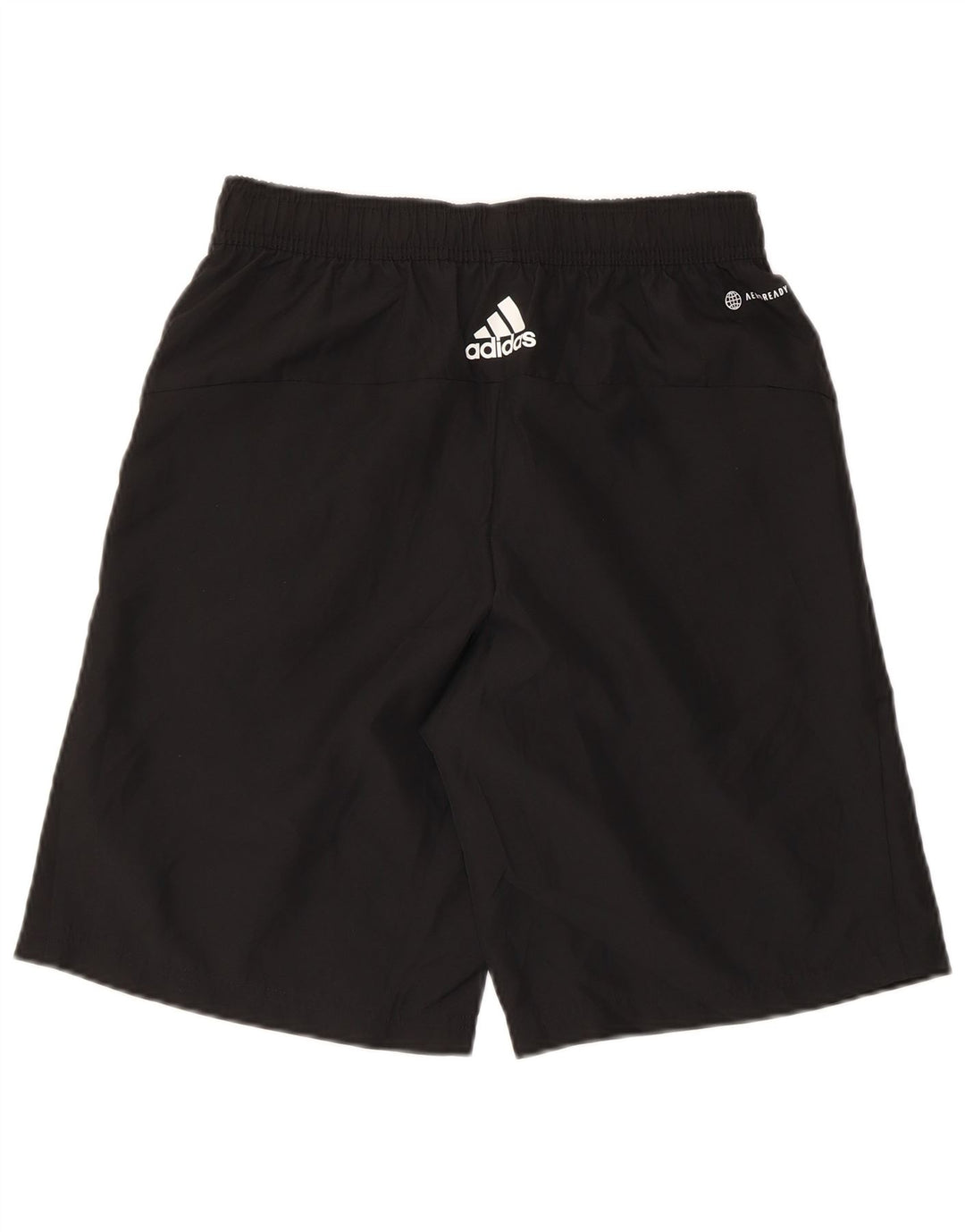 Męskie spodenki sportowe Adidas Aeroready Graphic, małe, czarne, poliestrowe
