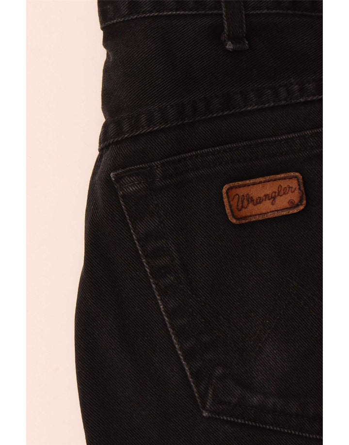 Męskie proste dżinsy Wrangler W34 L31 czarne
