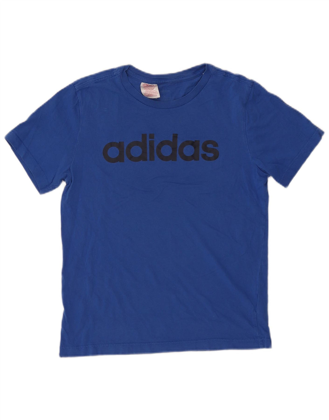 Chłopięcy T-shirt z grafiką ADIDAS na 12-13 lat, duży, niebieski, bawełniany