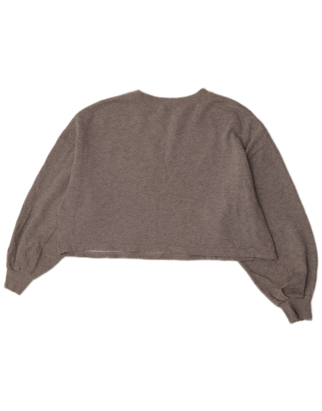 Damska bluza oversize Zara Brooklyn Graphic, UK 10, mała szara