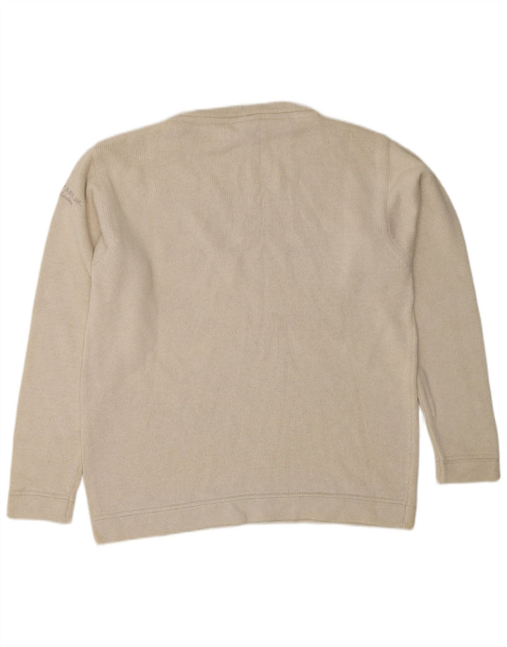 Męski sweter Murphy & Nye Sailmakers z dekoltem w łódkę, mały w kolorze złamanej bieli