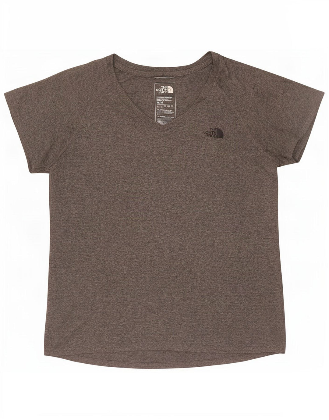 T-shirt damski The North Face UK 12, średni szary, nakrapiany poliester