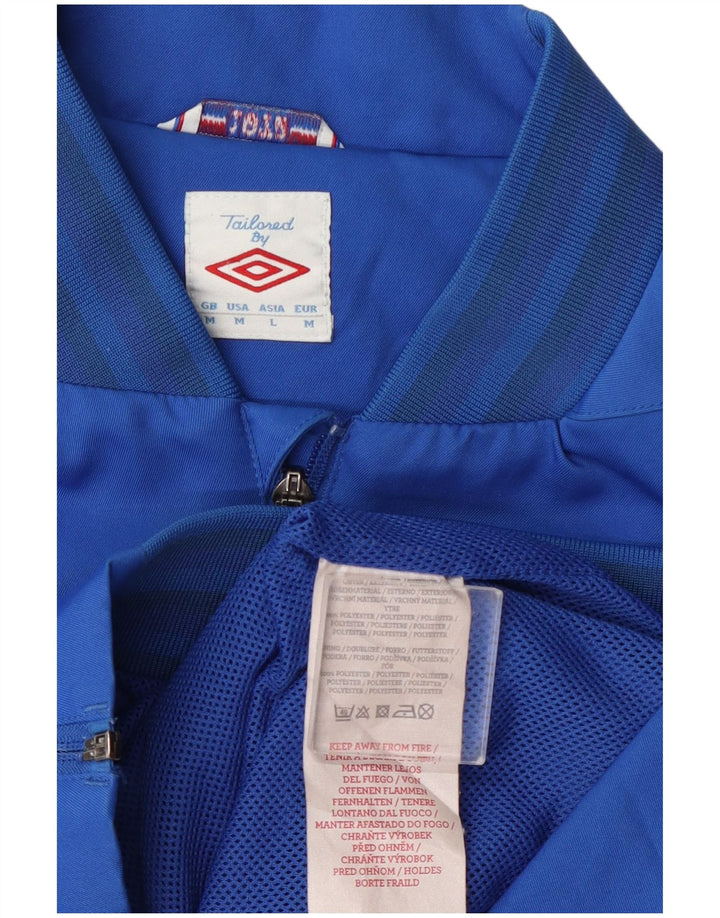Męska kurtka dresowa Umbro Rangers Graphic w kolorze średnioniebieskim, z poliestru