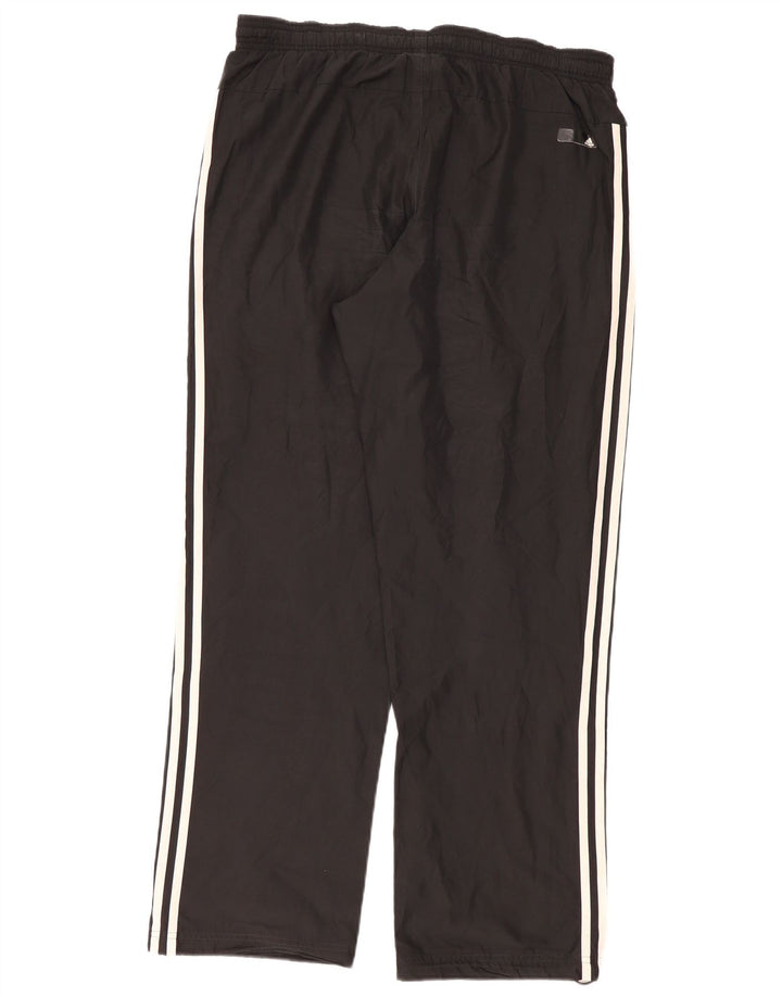 Męskie spodnie dresowe Adidas UK 40/42 Średni czarny poliester
