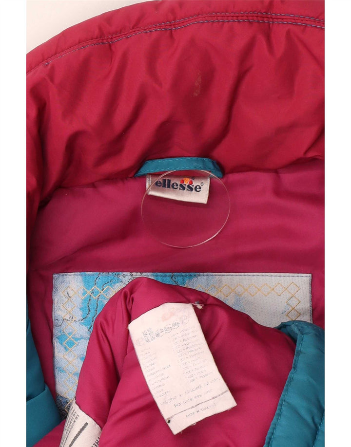 Męska ocieplana kurtka z kapturem Ellesse UK 42 XL Niebieski poliester
