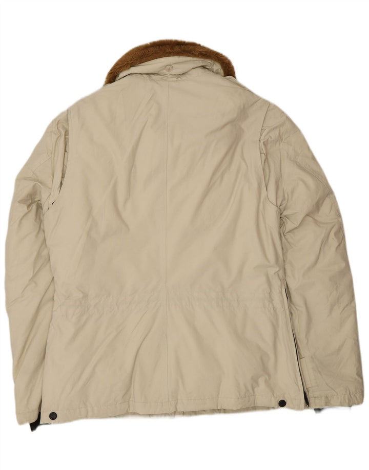 Damska kurtka wojskowa Blauer UK 18 XL, beżowy nylon