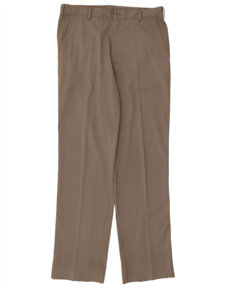 Męskie proste spodnie chino Nike W32 L34 Szary poliester