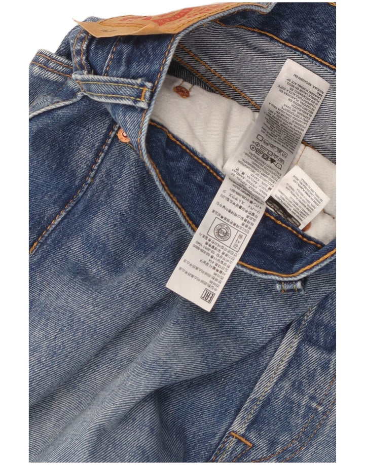 Męskie jeansy Levi's 501 Straight W36 L27 Niebieskie bawełniane