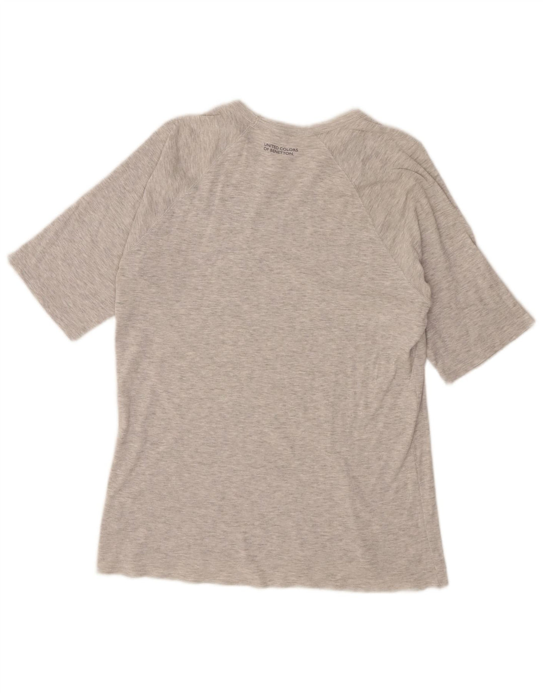 Damska koszulka Benetton Top UK 12 Medium Grey Flecked