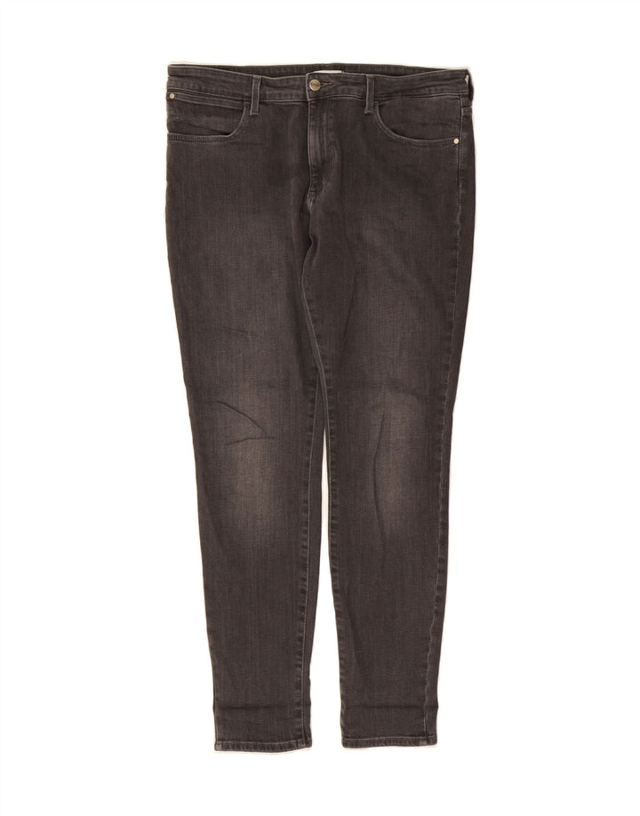 WRANGLER Womens Skinny Jeans W32 L32 Grey Cotton Vintage Wrangler and Second-Hand Wrangler from Messina Hembry 