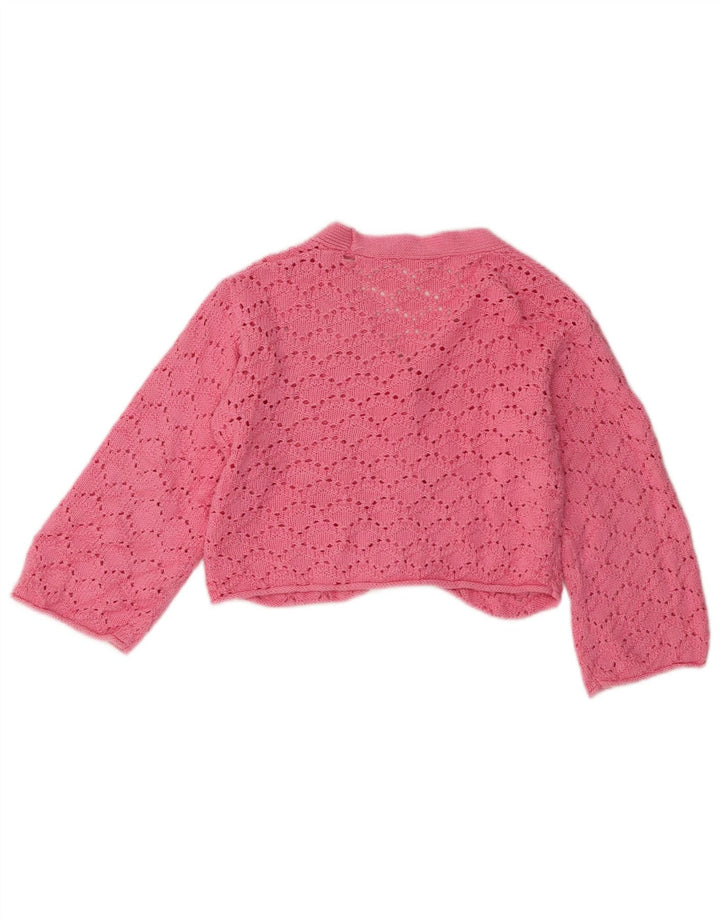 Sweter dziewczęcy Zara Cardigan 5-6 lat różowy