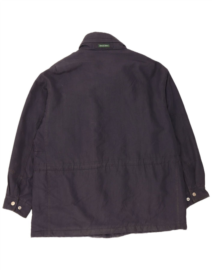 Kurtka męska Henry Cottons IT 52 XL, granatowa, nylonowa