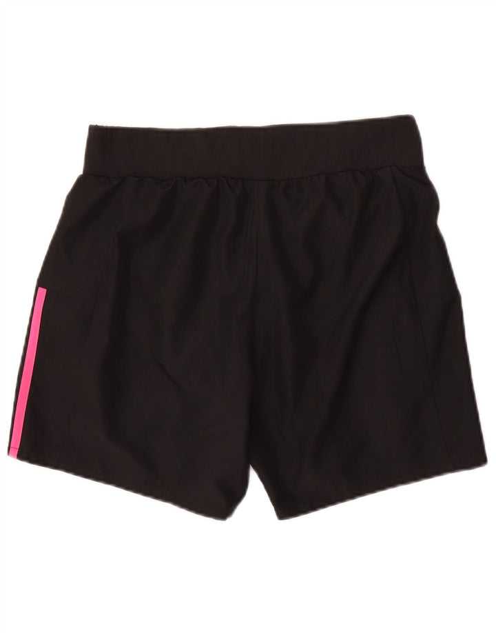 Damskie spodenki sportowe Adidas UK 10, małe, czarne, poliestrowe
